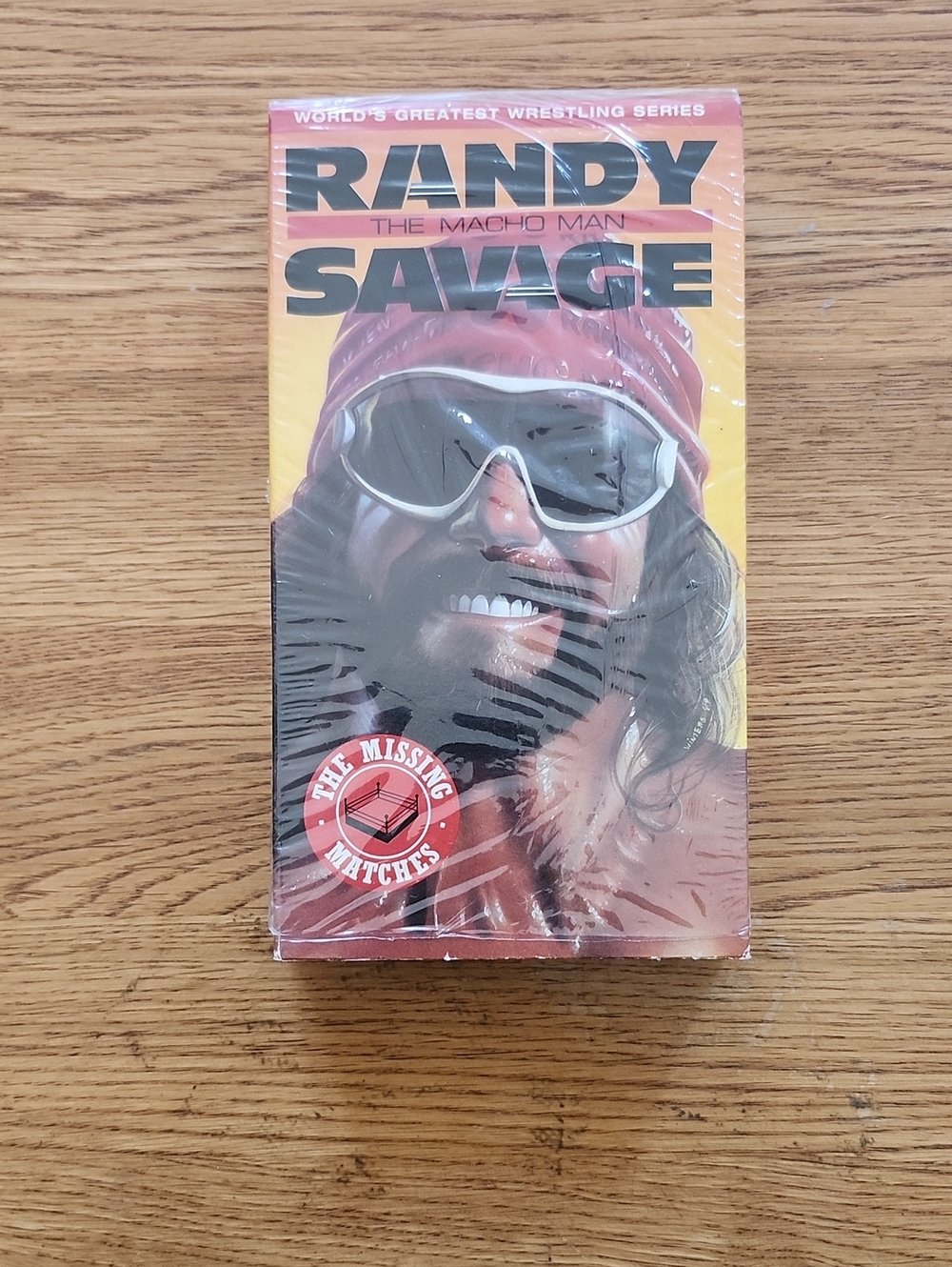 Randy Savage 1989 WWE Collectible VHS — Cage Match Vs Lawler